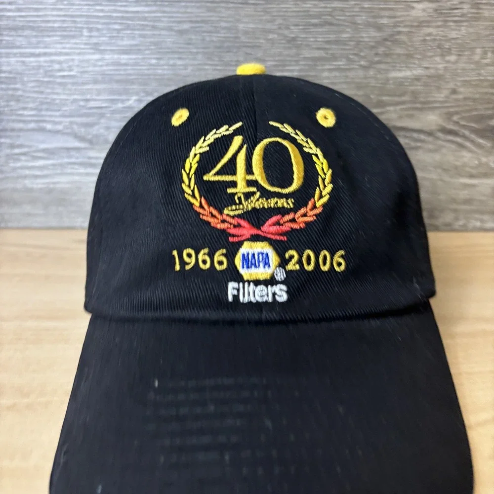 NAPA Filters Hat Cap Strap Back 40 Years Anniversary Promo Mens Adjustable
